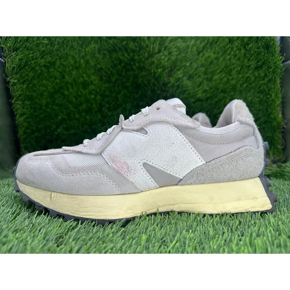 New Balance 327 U327WRB Athletic Sneaker Unisex M7/W8.5 Gray Suede Gym Training